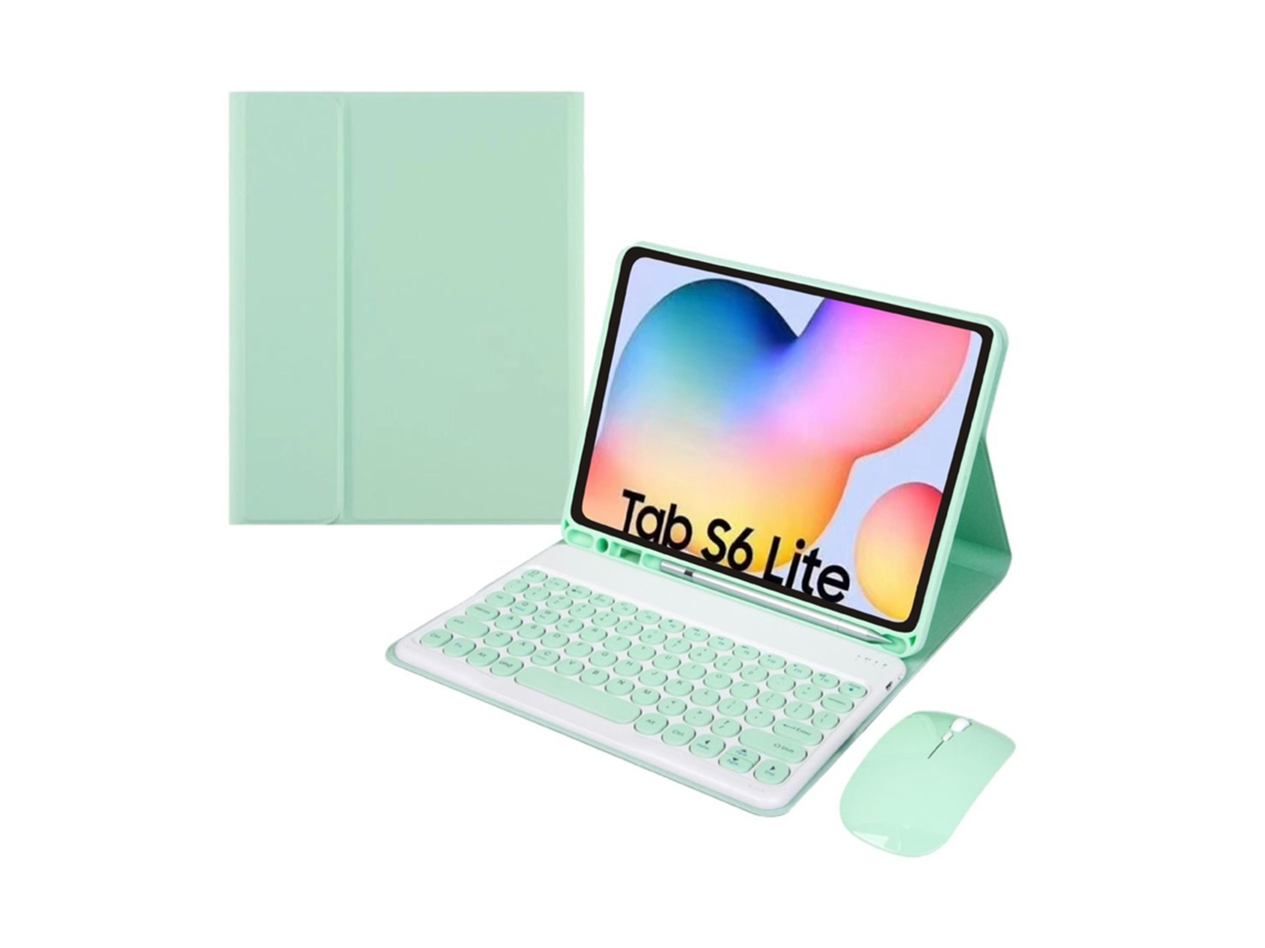 Capa de Teclado Bluetooth para Samsung Tab A7 10.4 com Rato XIAOMOYU