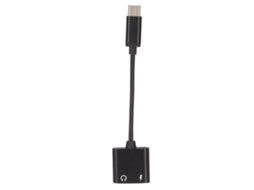 Adaptador de Áudio LAXISCREED Type c para 3.5mm com Carregamento