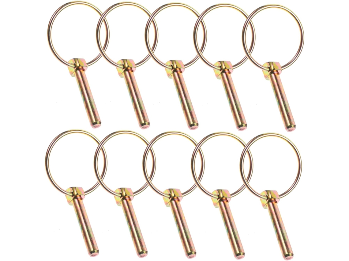 Kit Com 10 Pinos De Mola Reforçados Para Tratores E Reboques