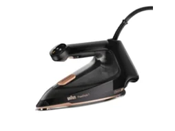  Ferro a Vapor BRAUN FreeStyle 7 FI7276BK (Jato vapor 250 g/min - Base FreeGlide 3D EloxalPlus)