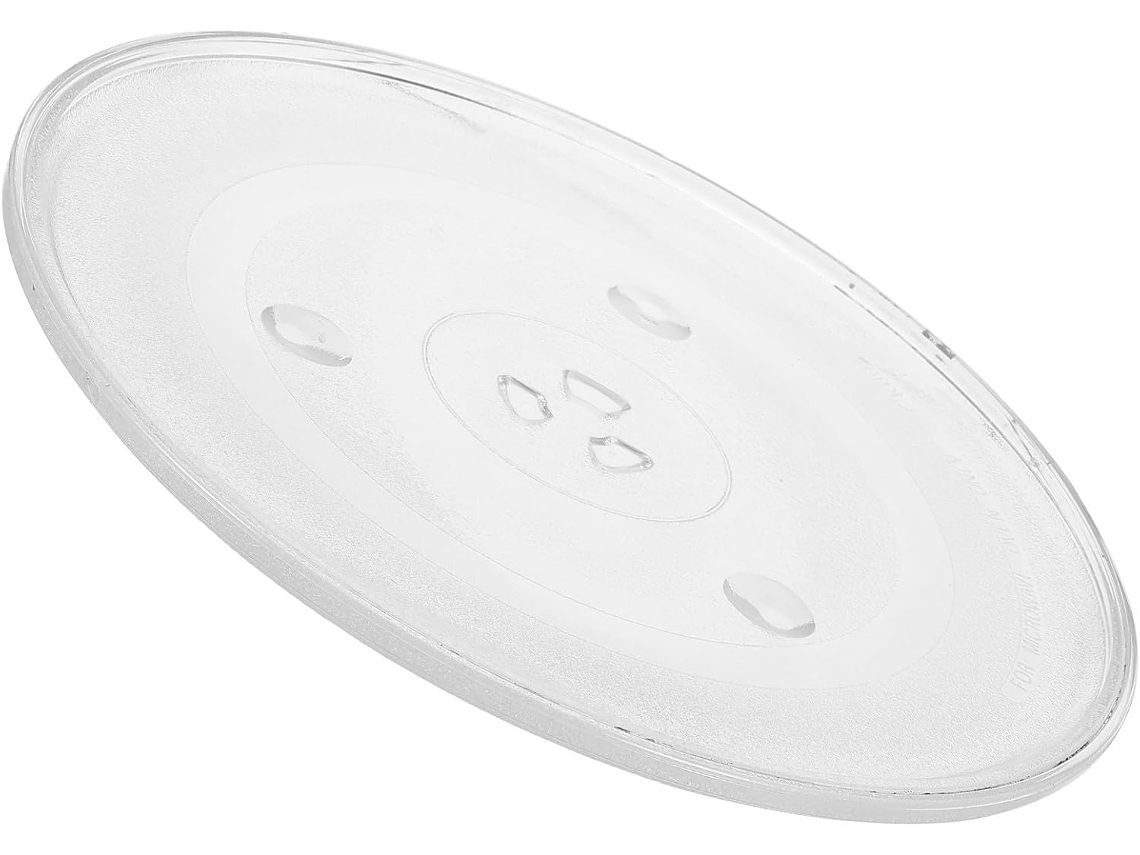 Prato Giratório De Vidro Para Micro-ondas De 31 Cm, Base Em Y, Acoplamento.