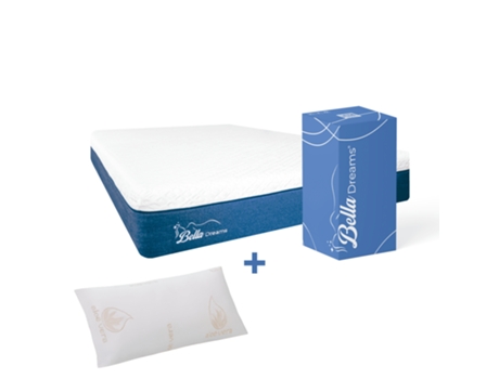 Colchão Oferta Confort Fresh BELLADREAMS Tecido Azul (110x200)