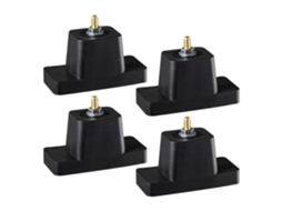 Conjunto de 4 Almofadas Antivibração para Compressores CHABERLU