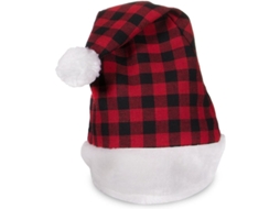 Chapéu de Papai Noel Xadrez Nova Line