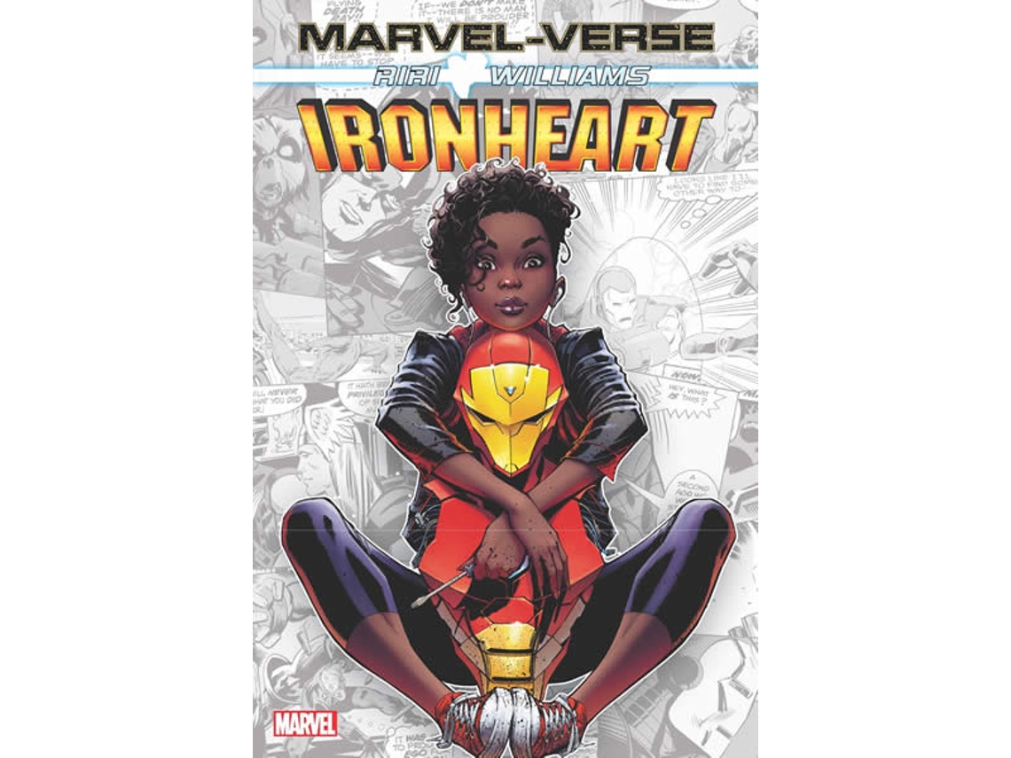 Livro Marvelverse Ironheart de Eve L Ewing e Brian Michael Bendis (Inglês)