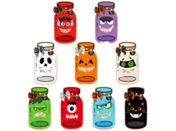Laxiscreed Forma Divertida Para Doces E Decoração De Halloween Para Festas E Eventos