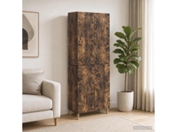 Vidaxl Conjunto De Gabinete 2 Unid. Carvalho Fumado