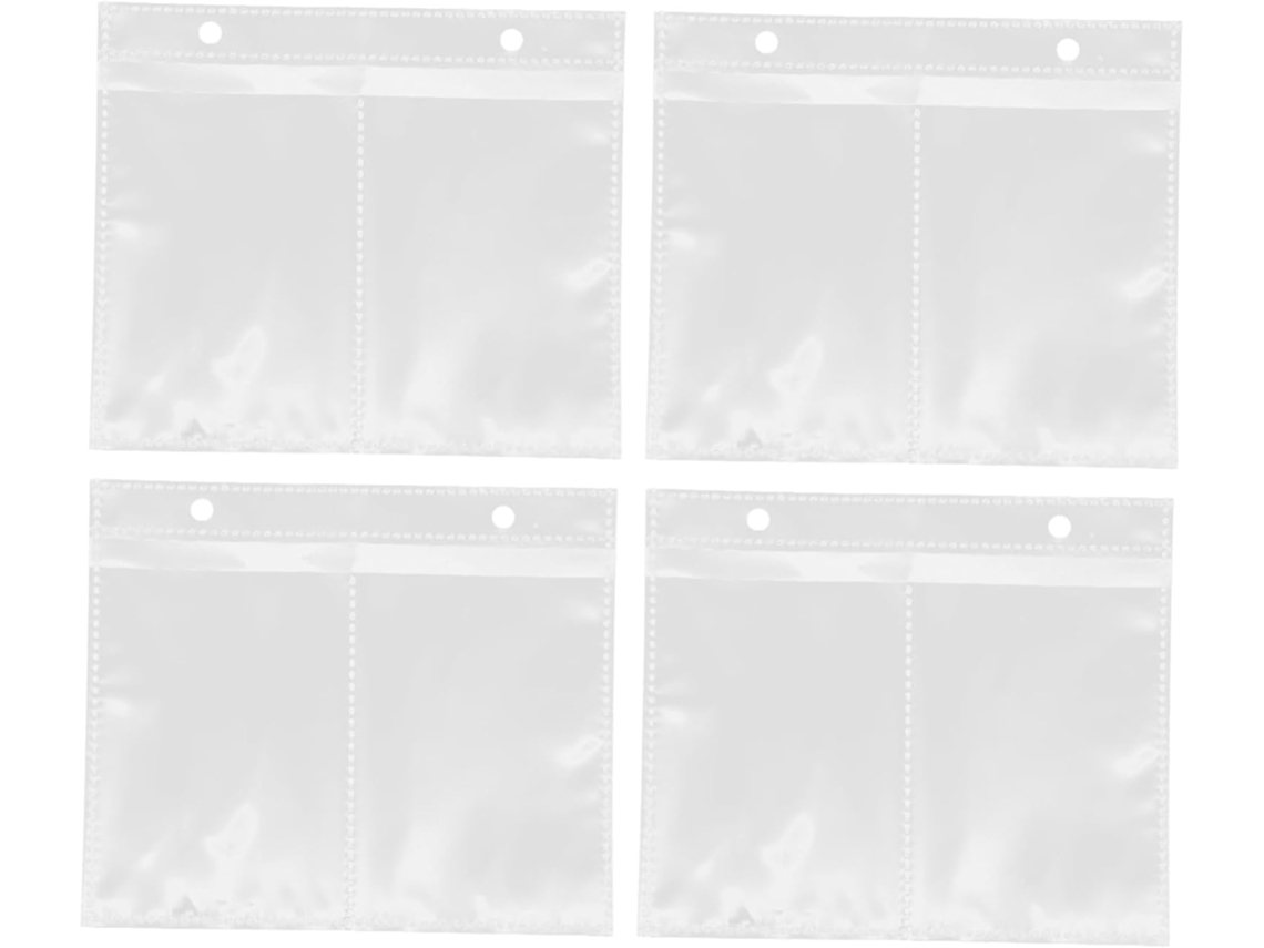 Ciieeo 20 Peças Páginas De Remplissage Para Álbum Photo Poches Transparentes Recharges Compatíveis Para Fotos