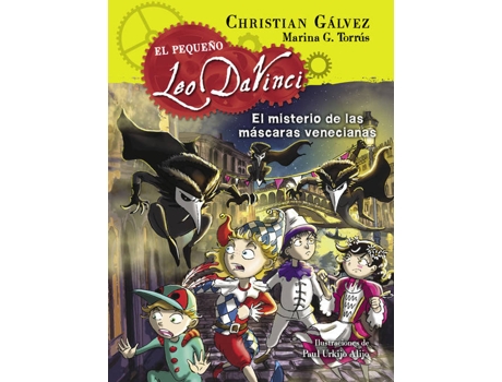 Livro El Misterio Mascaras Venecianas