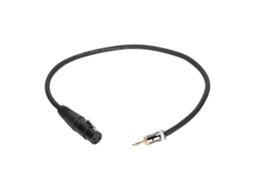 Lurelia Cabo Xlr Macho/fêmea 3,5 Mm 0,5 M 1,6 Pés, Balanceado, Para Microfones, Iphone E Ipad