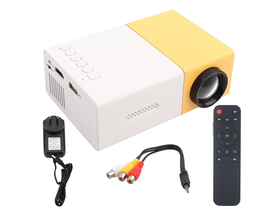 Projetor Led LAXISCREED 1080p Portátil Home Theater Hdmi Vga