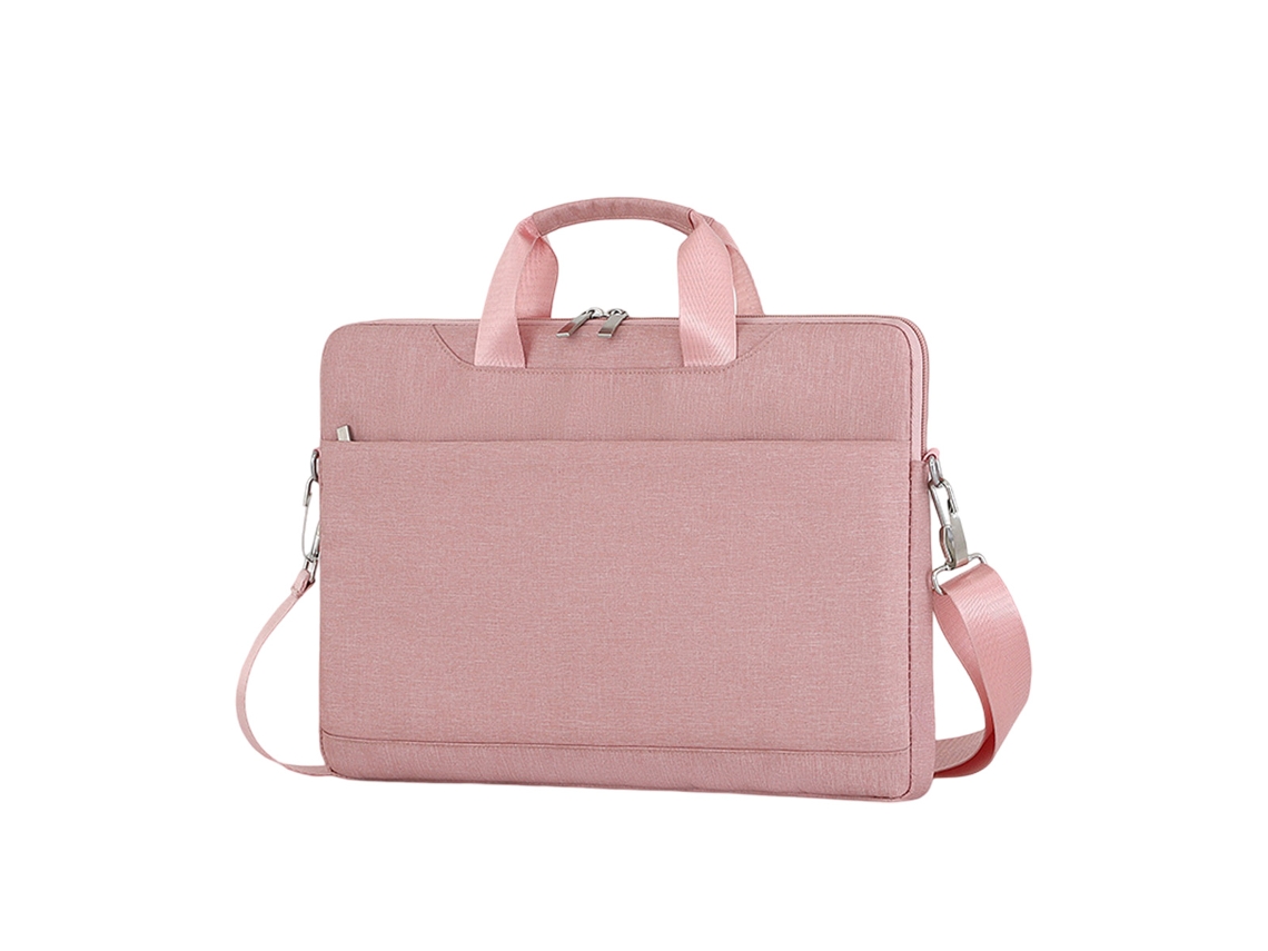 Mochila Para Laptop 15.6 Polegadas Grande Capacidade Impermeável Oxford Portátil Com Alça De Ombro Rosa