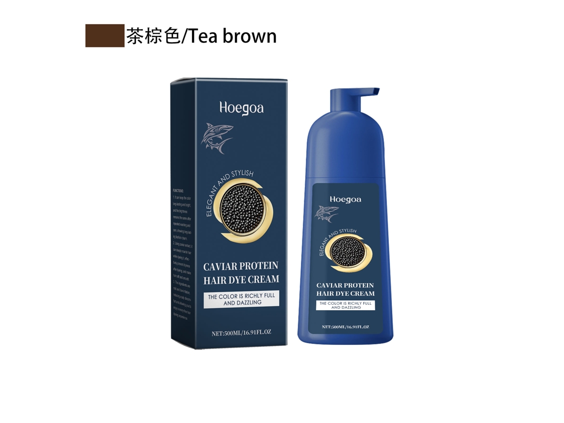 Tinta de Cabelo Marrom Castanho com Proteína de Caviaro