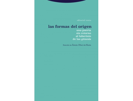Livro Las Formas Del Origen de Angel Díaz De Rada (Español)