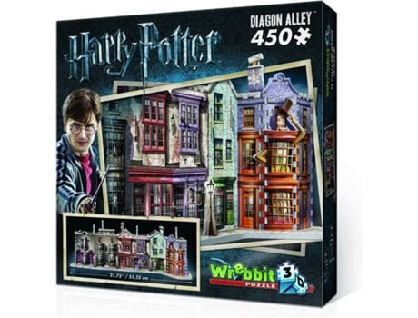 Puzzle 3D HARRY POTTER Diagon Alley (Idade Mínima: 12 - 450 Peças)