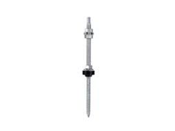 Parafuso de Rosca Dupla M10x200mm para Montagem de Células Solares BRILVIBERA