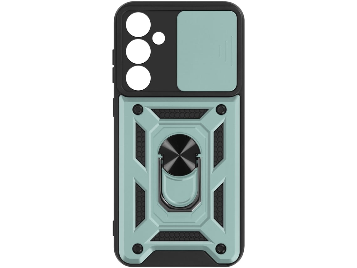 Lurelia Capa Com Anel Para Samsung Galaxy A35 Acrílico Verde
