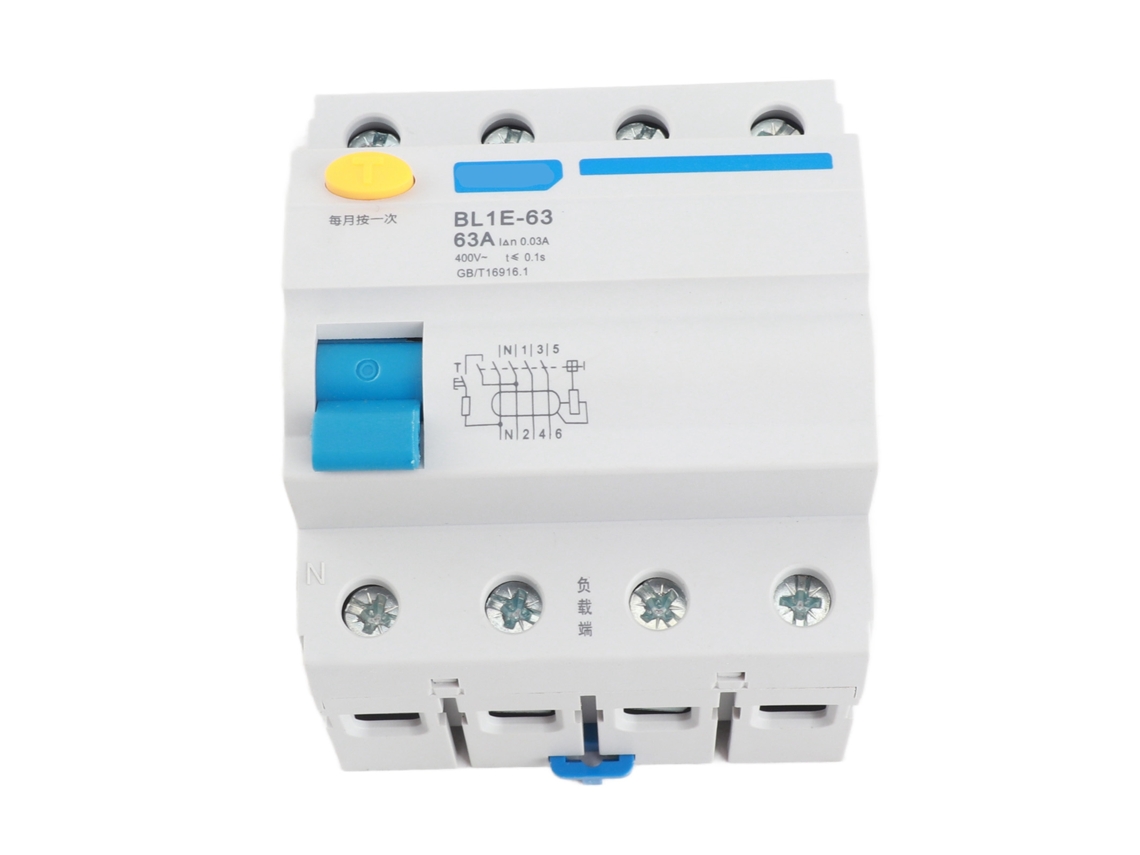 Interruptor De Circuito De Corrente Residual Rccb Bl1e-63 63a 230v 30ma
