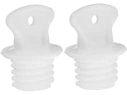 Cabilock Conjunto De 2-tampas Pequenas Reposição Para Bolsa Água Quente, Vedadas E Compatíveis Com Bolsas De Água Quente