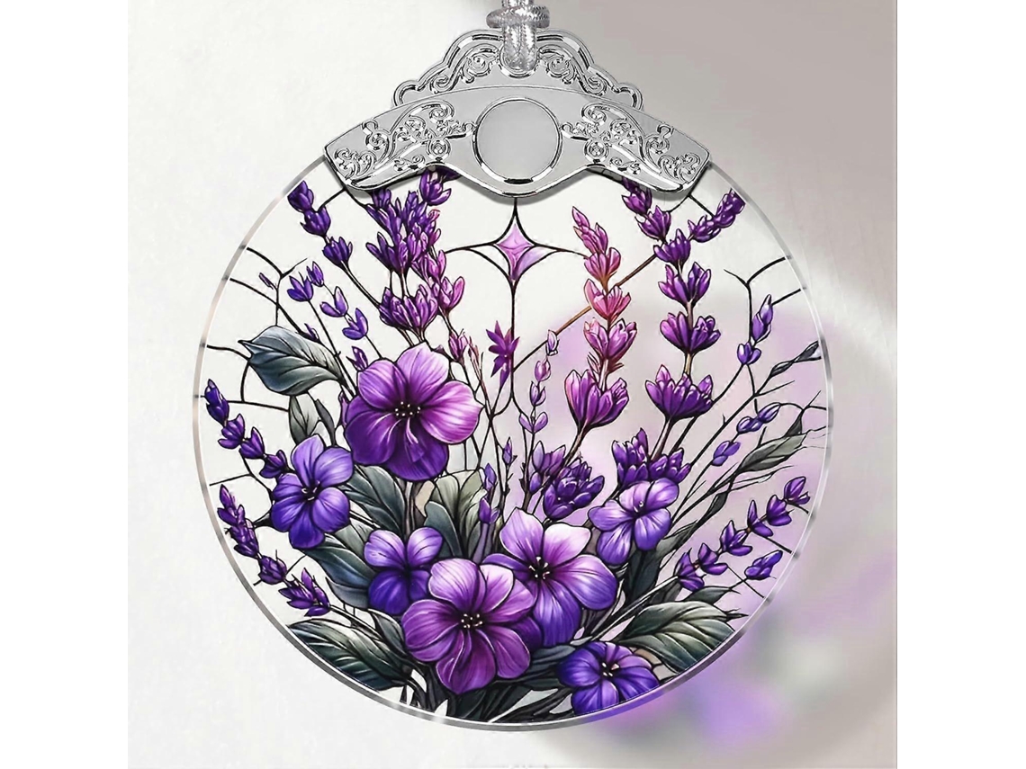 Novo Estilo 2025 Enfeite De Vitral, Enfeites De Natal, Árvore De Natal Olysi Shop