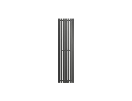 Radiador de Painel Vertical Stella Antracite 370X1400 Mm com Ligação Ao Centro LUXEBATH