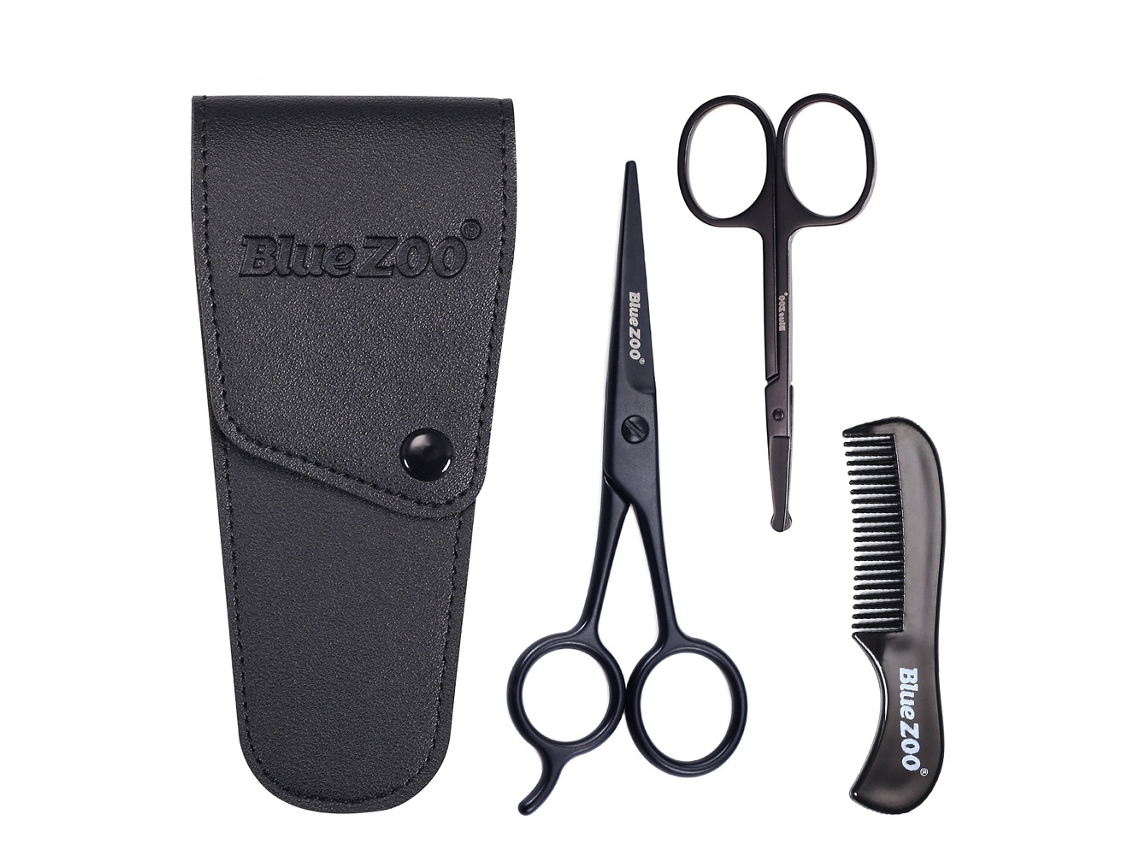 Kit Máscara Profesional Com Escova E Tesouras