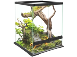 Terrário de Vidro, 45x45x60cm, Preto | S/MARCA