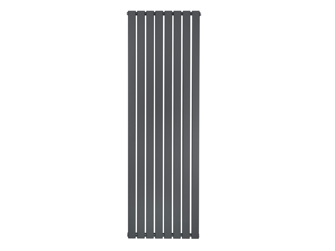 Radiador Plano Coluna Única 1800x560 Mm | Cinza Antracite | 1412 W | Aço Carbono Durável | Instalação Simples |