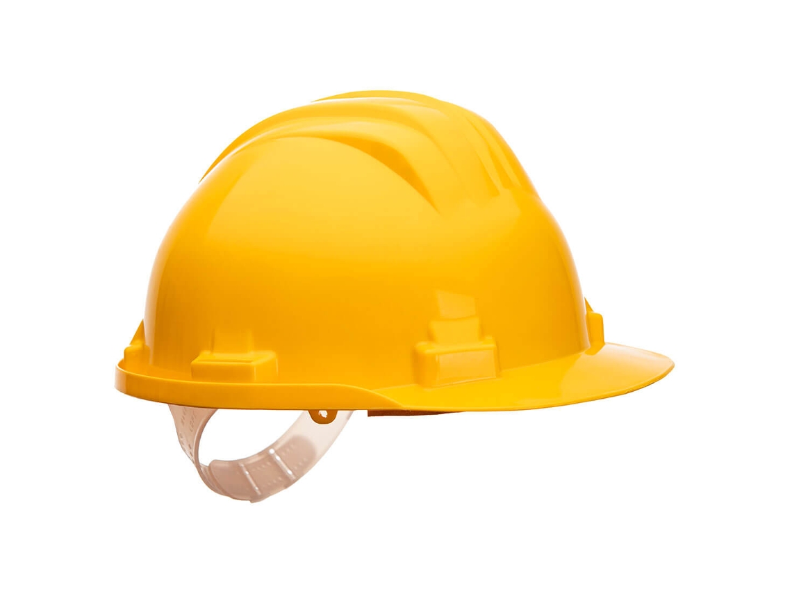 Capacete Seguro No Trabalho: Segurança E Conforto Em Um Único Produto Branco