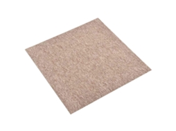 Conjunto 20 Placas De Carpete Vidaxl Bege Polipropileno (50 X 50 Cm)