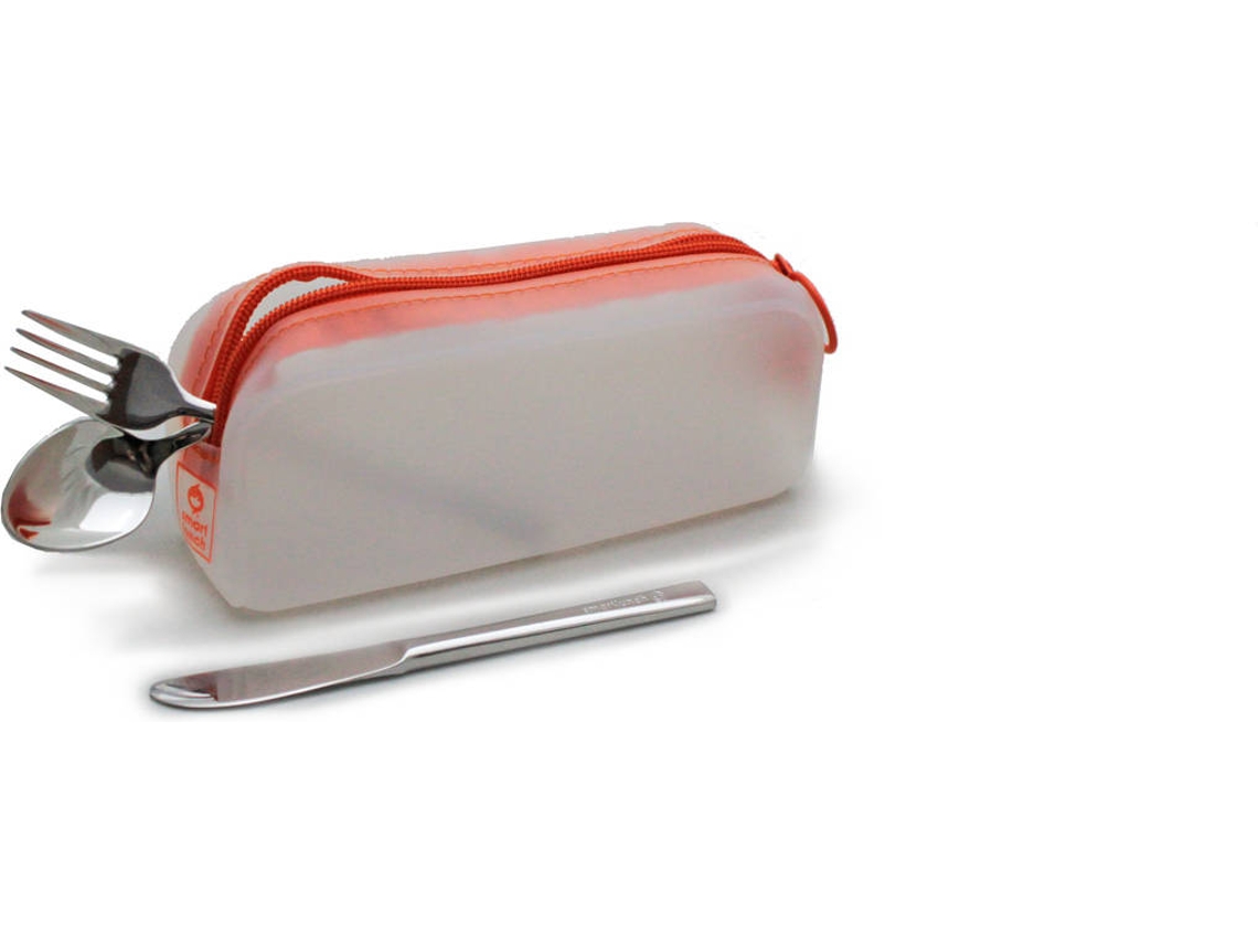 Bolsa de Silicone Com Talheres de Inox SMARTLUNCH