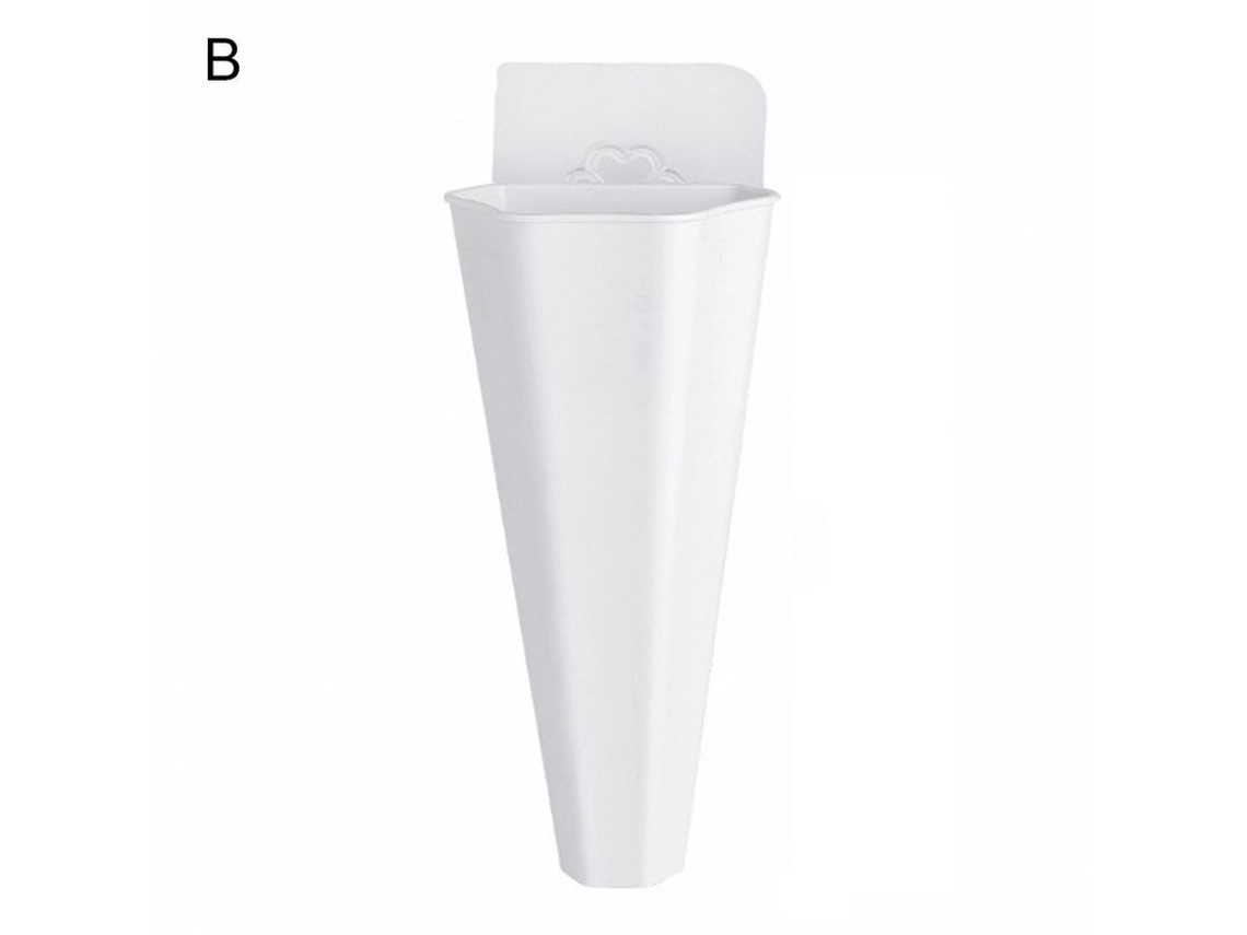 Vaso De Parede Para Plantas Hidropônico Plástico Sem Furaco Ambiental Para Jardim Hanging Flowerpot Bosaid B Transparente