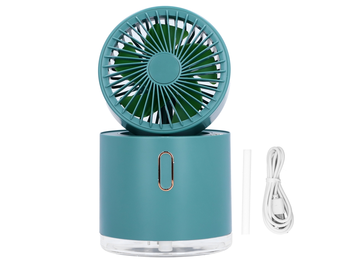 2026zentro-ventilador De Mesa Com Neblina Usb Plegável Mini Com Tanque De Água Grande De 300ml