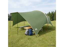 Vidaxl Tarp De Camping Resistente À Água Verde 550 X 400 X 230 Cm