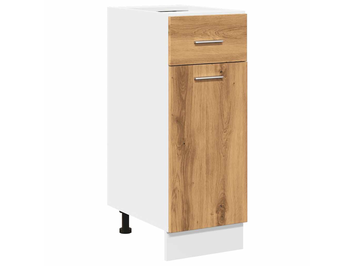 Drawer Bottom Cabinet, Drawer Bottom Cabinets Vidaxl Marrom Madeira Processada (n/a)