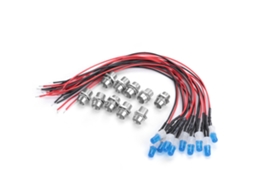 Laxiscreed - Lâmpadas Led 12v Pré-conectadas, Emissão Contínua, Tamanho 8mm Para Iluminação Eficiente