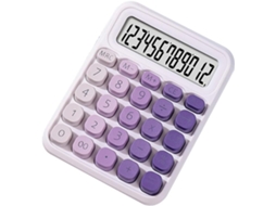 Calculadora de 12 Dígitos com Fonte de Alimentação Dupla para Eletrônicos Domésticos SFUSHOS