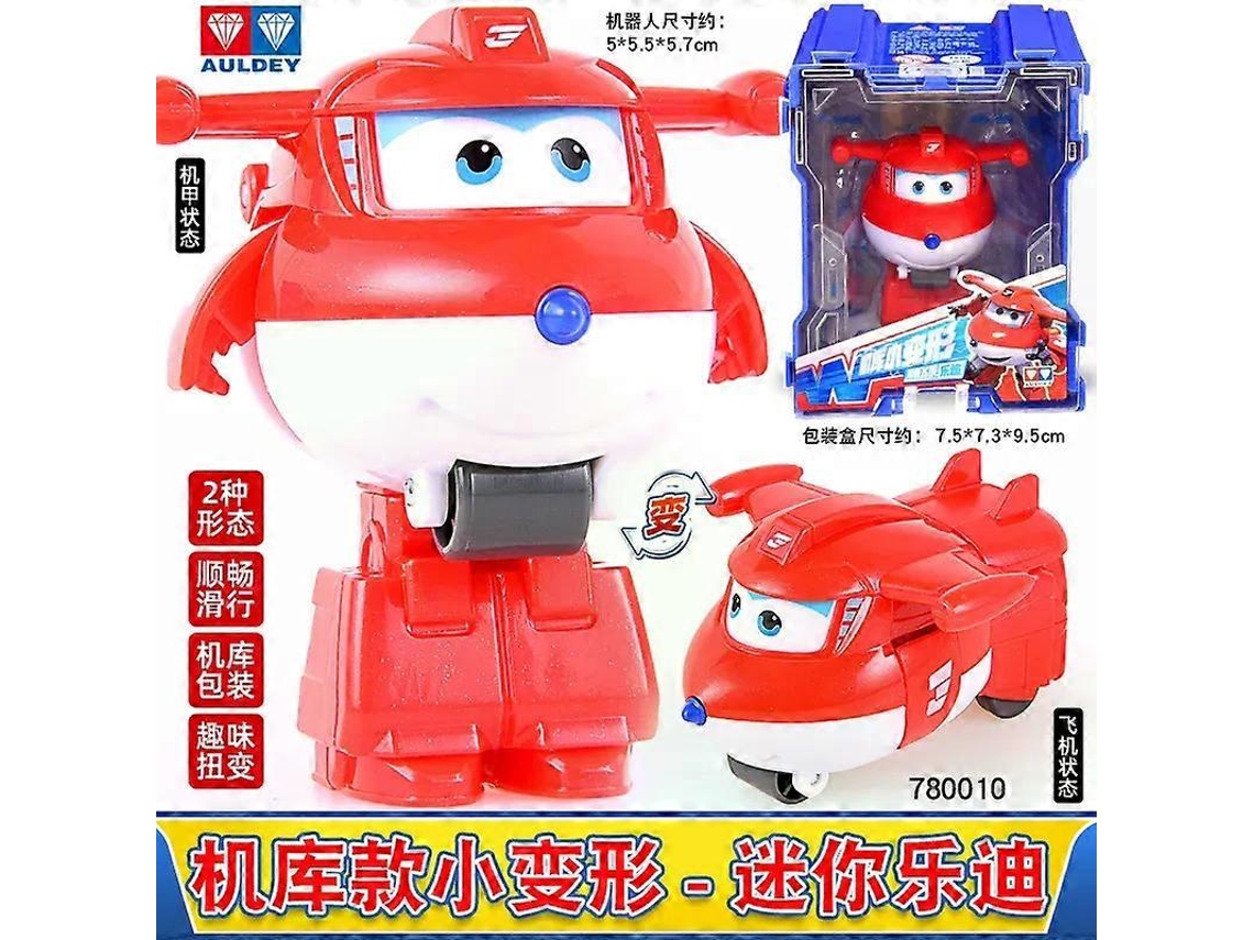 Brinquedo De Robô Avião Deformável Super Wings Mini, Escala 2 Polegadas, Presente Para Criançasa1
