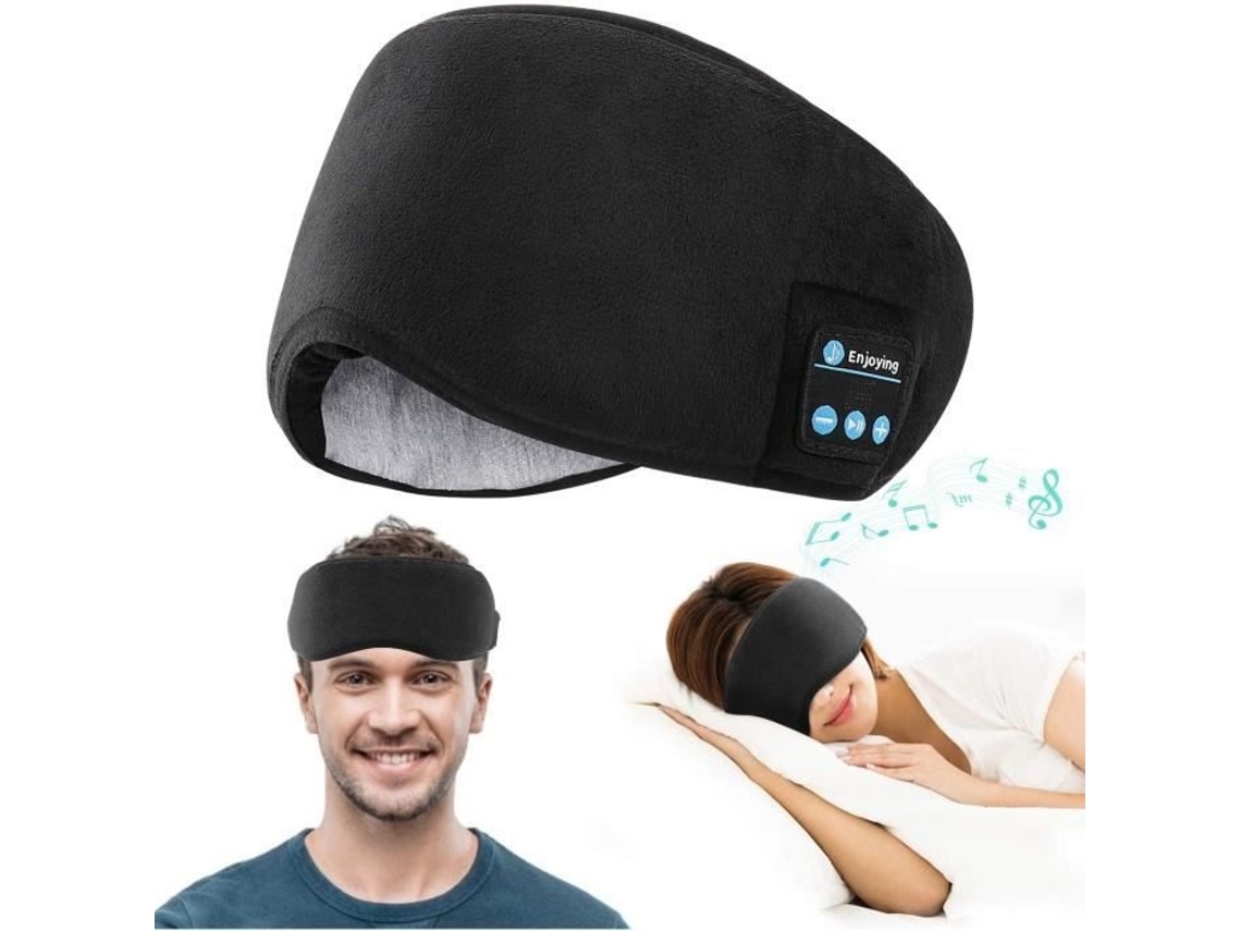 Fones de Ouvido Bluetooth para Dormir, com Máscara para os Olhos, Sem Fio AQUAFORGE