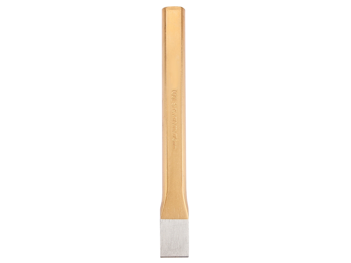 Ferramenta De Manutenção Cincel Flat De Aço Cromo Vanádio 175mm Hrc54-58 Para Construção Decoração