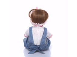 Ats muñeca Bebé Reborn Niña 17 Polegadas Realista Lifelike Muñeca Artística Presente para Meninas