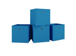 Conjunto de 4 Caixas Dobráveis Caixa Dobrável Boxas VCM