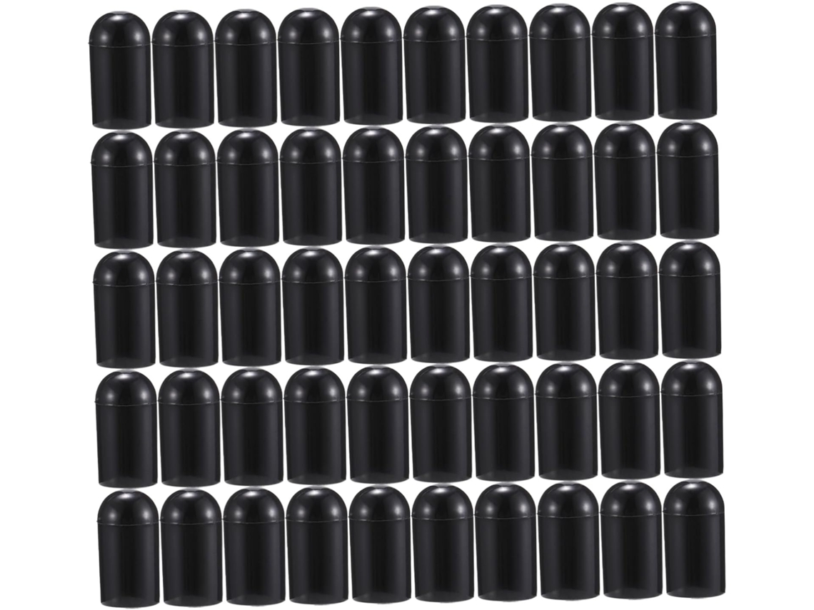 Pacote Com 100 Protetores De Borracha Para Pontas De Cestos De Lava Louças, Ideais Para Talheres E Utensílios. Pacote Com 100 Protetore Gokoco
