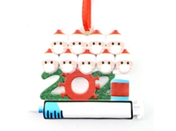 Enfeite De Natal Com Pendente De Árvore Em Resina E Boneco De Neve - Laxiscreed