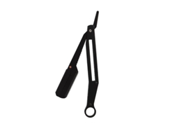 Aparelho De Barbear Dobrável S103 Preto Embalado Aparelho De Barbear Portátil Hengjian (lâmina Não Incluída)
