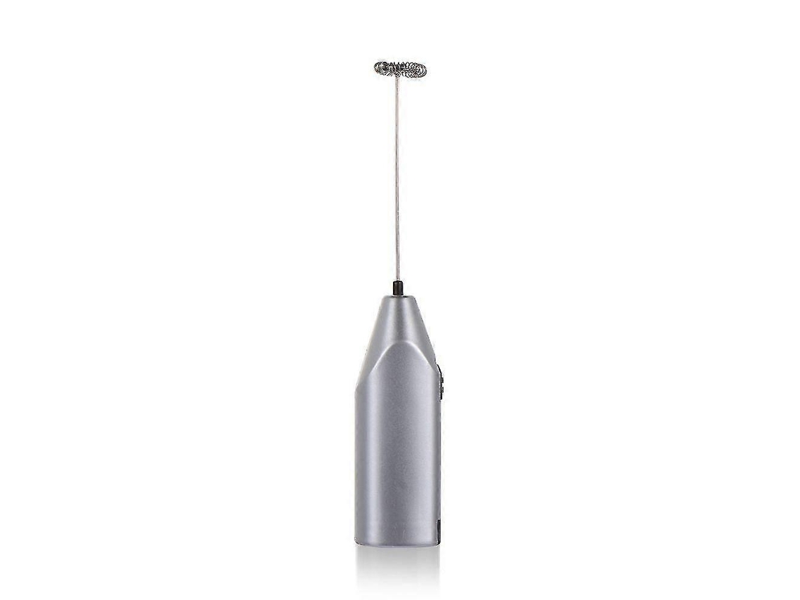 Batedor De Ovos Para Cozinha Doméstica, Café Em Aço Inoxidável, Espumador Leite Elétrico, 1 Unidade - Prateado