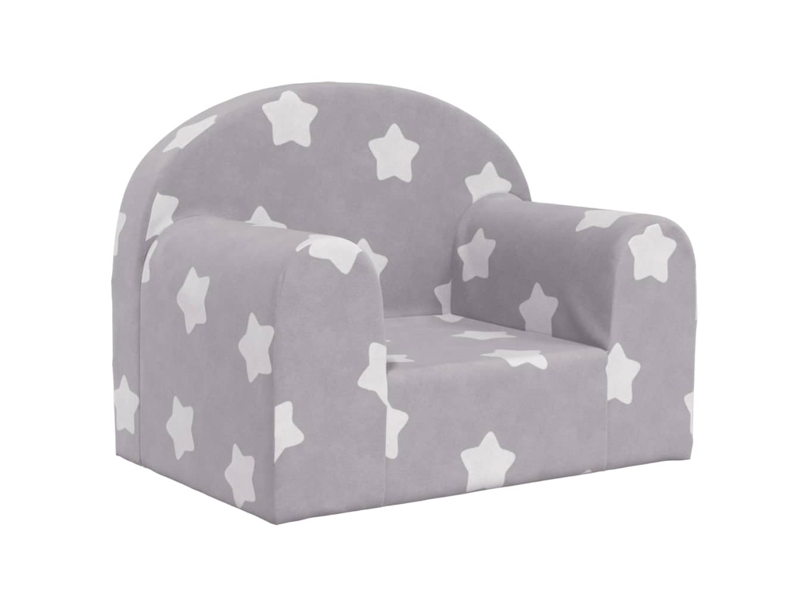 Kids' Sofa, Kids' Sofas Vidaxl Cinzeto Poliéster (n/a)
