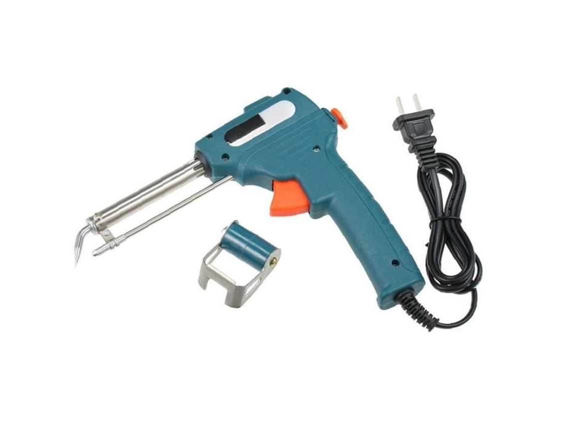 Ferro de Solda Automático Ajustável Temperatura Elétrica 60W Aquecimento Rápido Ferramenta de Solda de Bolso A64