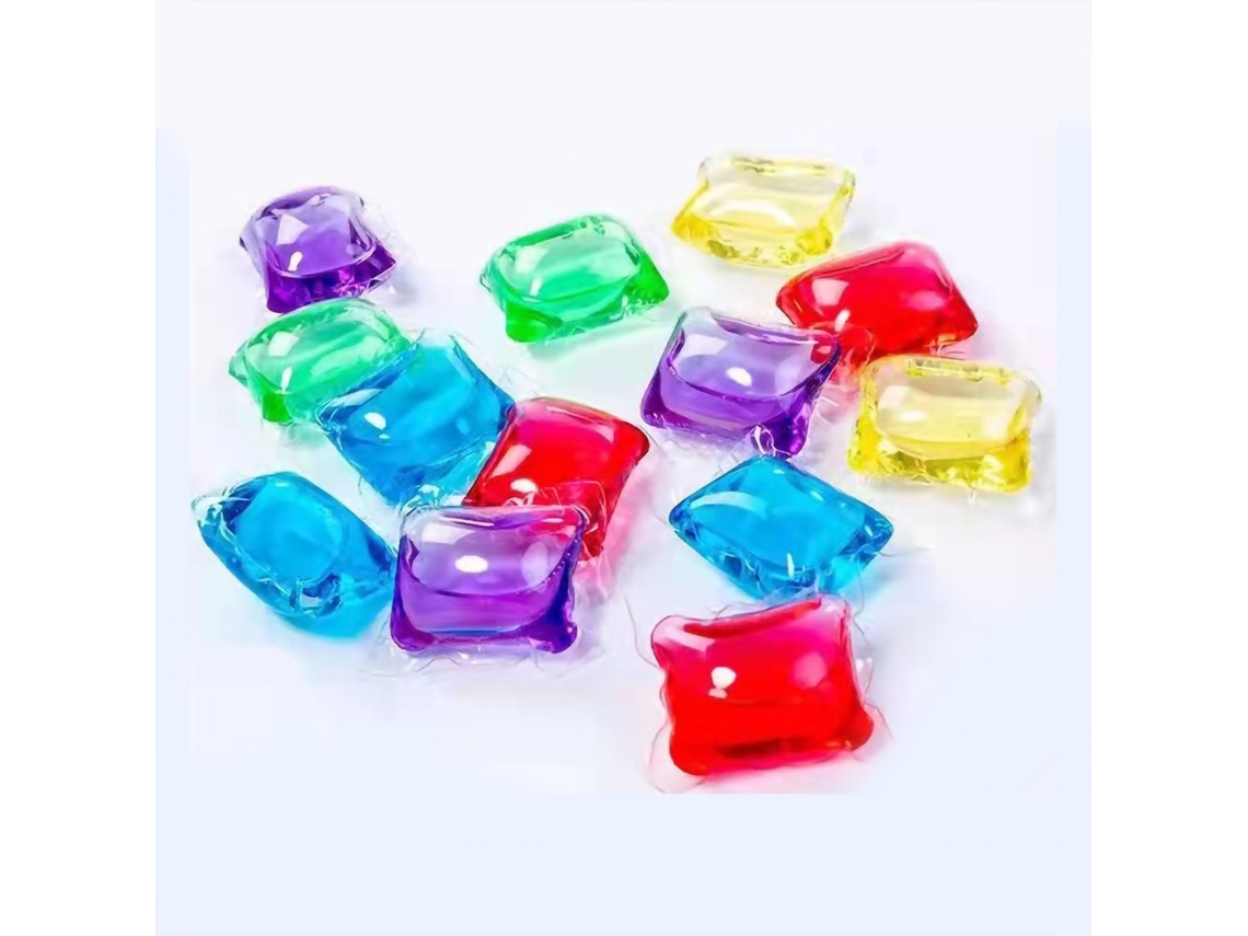 100pcs Perlas Gel Lavagem Fragrância Roupas Casa S/MARCA