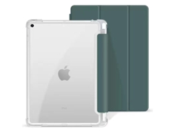 Capa PANOONA 10.9 polegadas iPad Air 4/5 com suporte caneta e tampa verde | PANOONA